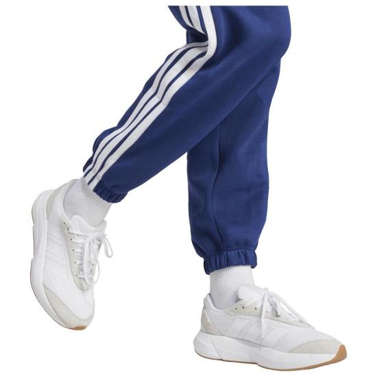 Adidas Γυναικείο παντελόνι φόρμας Essentials 3-Stripes Fleece Loose-Fit Pants
